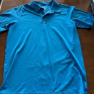Men’s Blue Golf Polo - Oakley - Size Medium - Like New